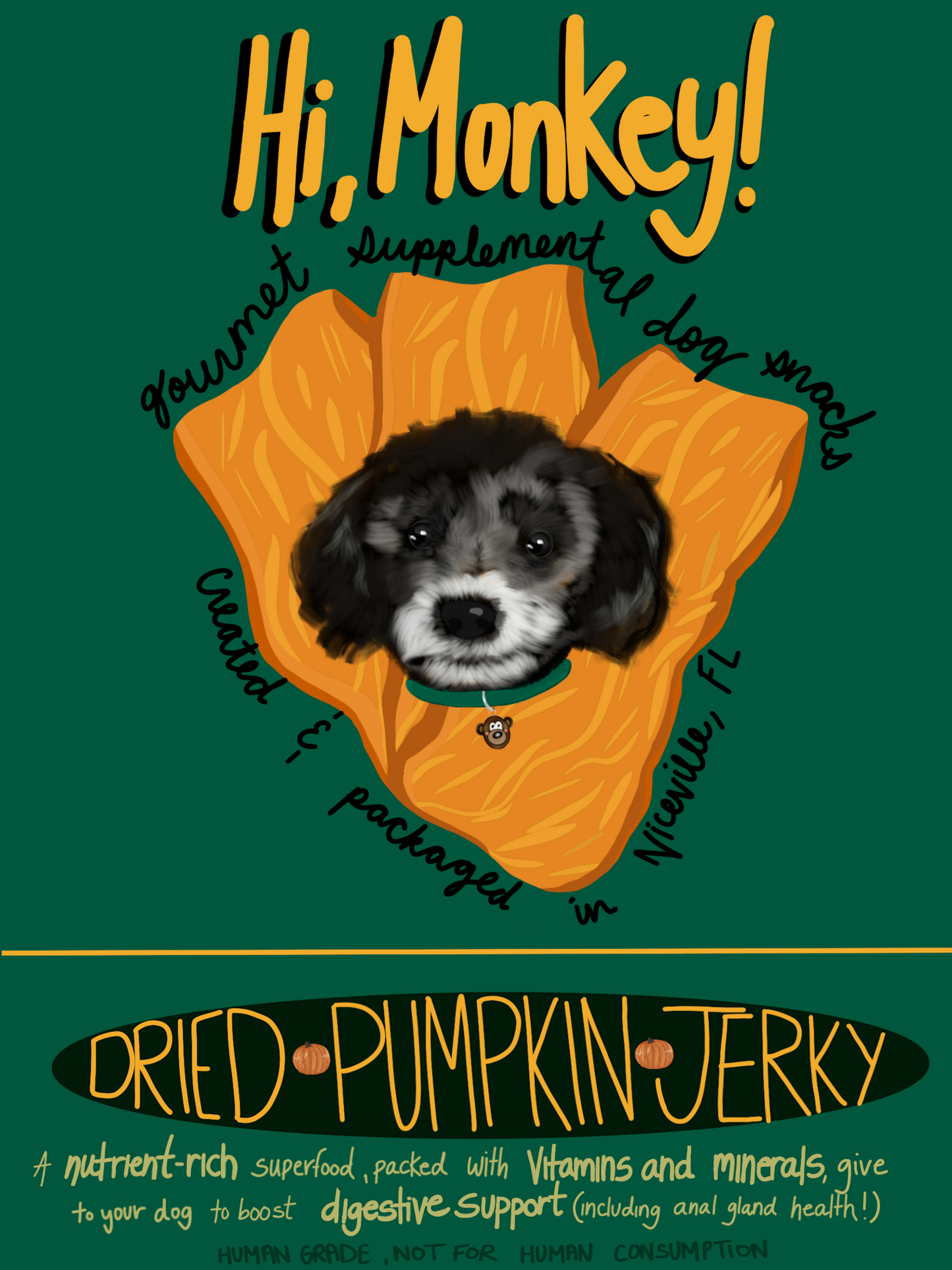 100% Pure Pumpkin Jerky