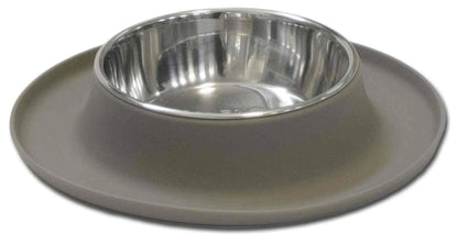 Non-slip Silicone Feeder Grey XL